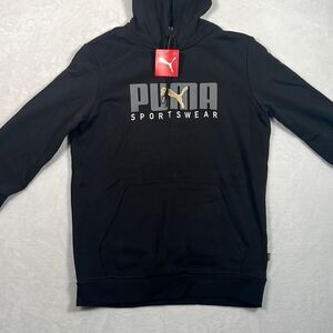 PUMA Sportswear Core Graphic casual sporty Hoodie Pullover NWT Men Small‎